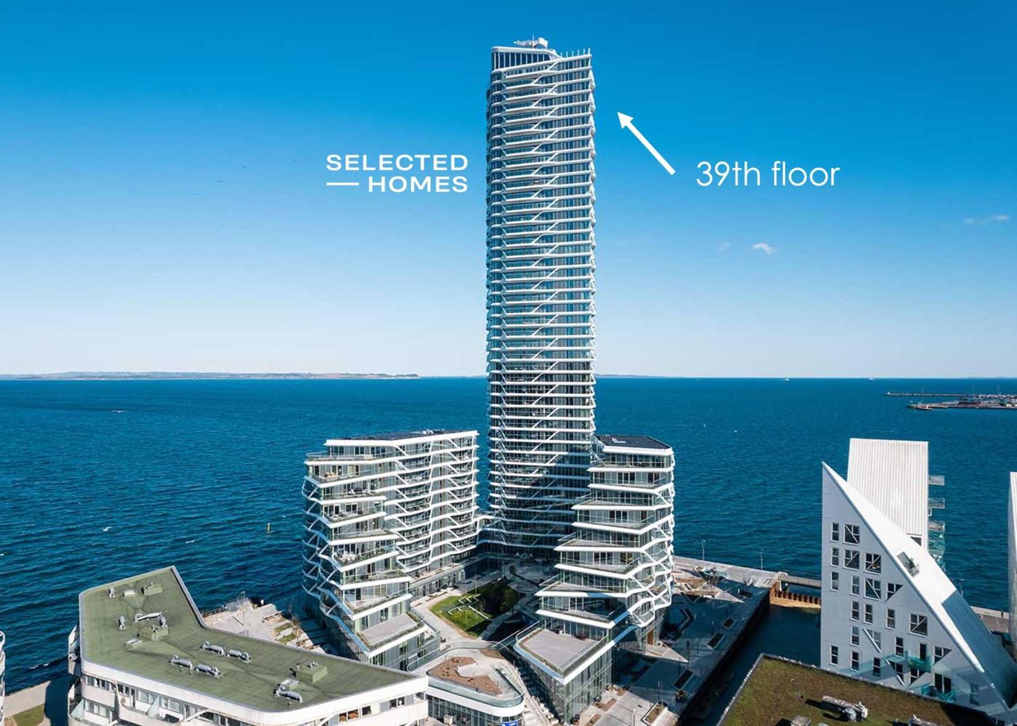 Penthouse Paradise On 39Th Floor Apartment ออร์ฮูช ภายนอก รูปภาพ